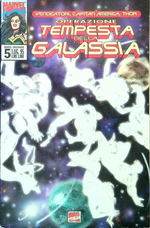 Marvel crossover. Operazione tempesta nella galassia N. 5/Luglio 1995