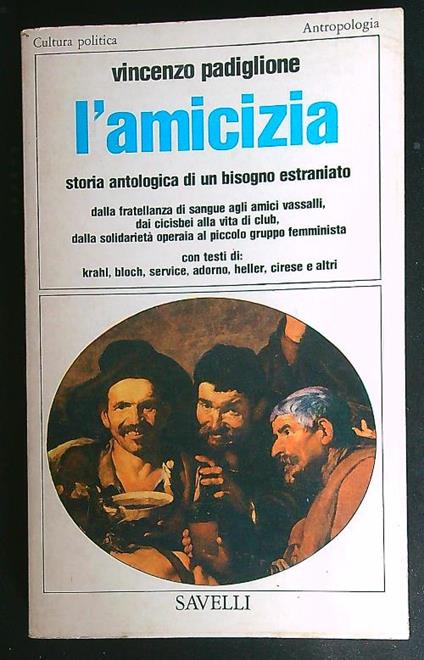L' amicizia - Vincenzo Padiglione - copertina