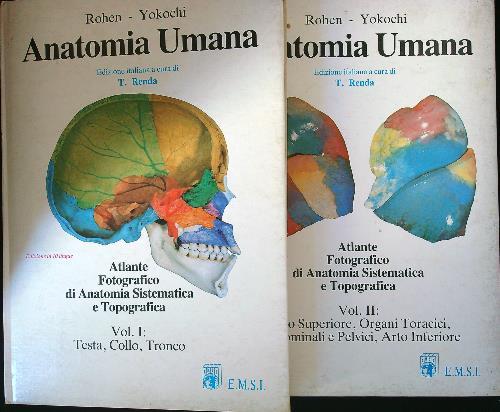 Anatomia umana - Atlante fotografico 2 vv - Libro Usato - EMSI 