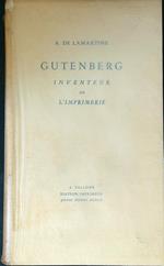 Gutenberg inventeur de l'imprimerie