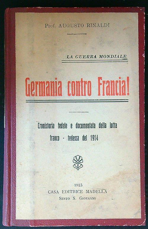 Germania contro Francia!