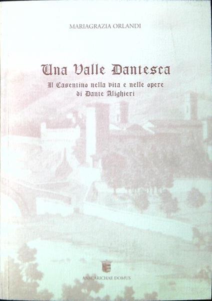 Una valle dantesca - Mariagrazia Orlandi - copertina