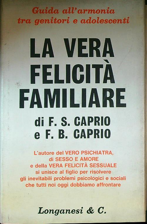 La vera felicità familiare - copertina