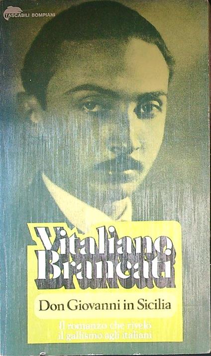 Don Giovanni in Sicilia - Vitaliano Brancati - copertina