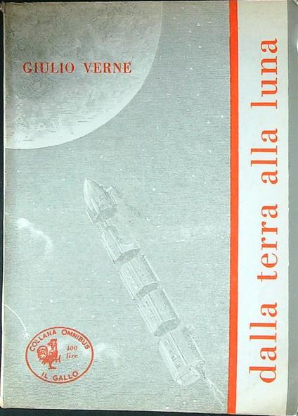 Dalla Terra alla Luna - Jules Verne - copertina