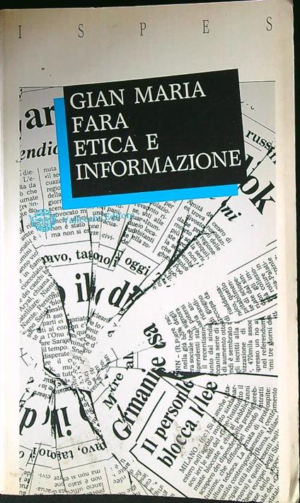 Etica e informazione - copertina
