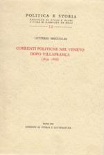 Correnti Politiche nel Veneto dopo Villafranca (1859-1866)