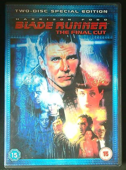 Blade Runner the final cut - 2 DVD - copertina