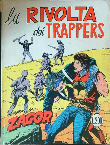 Zagor - La rivolta dei trappers - copertina