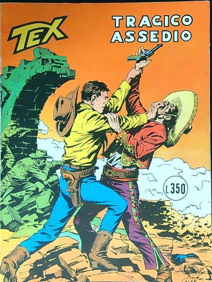 Tex - Tragico assedio - copertina