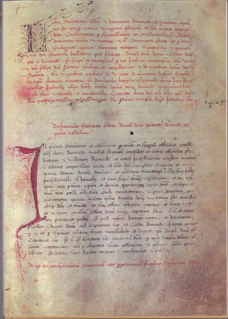 Statuti di Rovereto del 1425, con le aggiunte dal 1434 al 1538 - Federica Parcianello - copertina