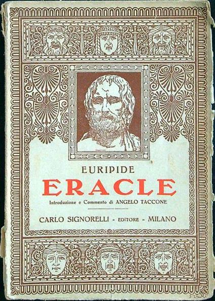 Eracle - Euripide - copertina