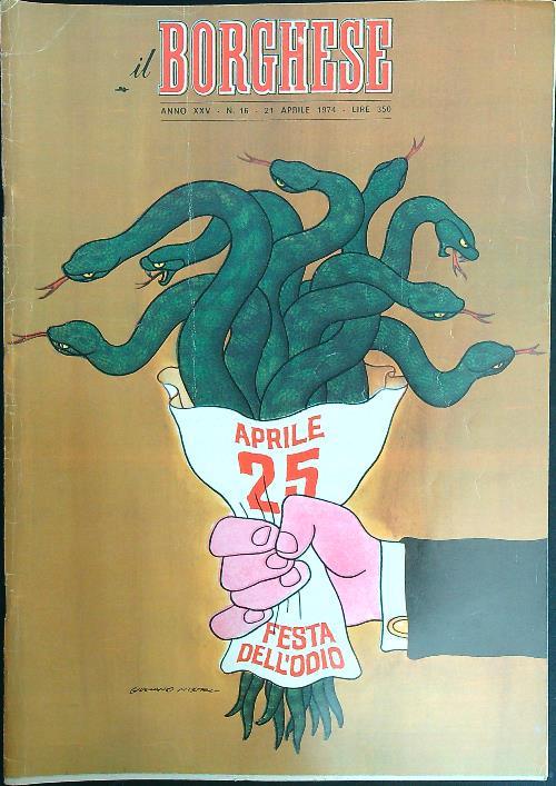 Il borghese n. 16/21 aprile 1974