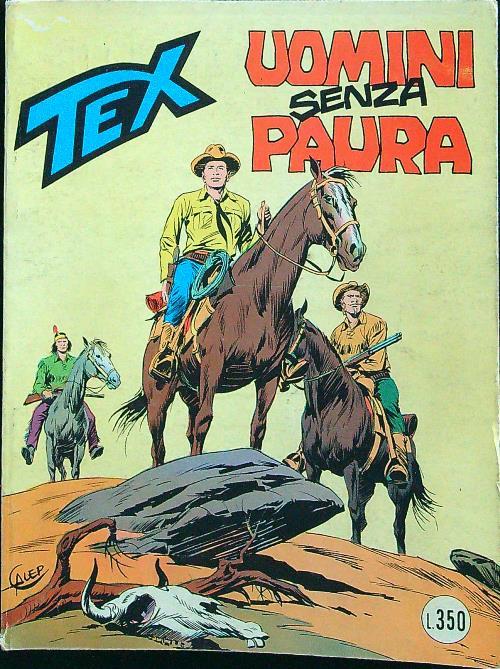 Uomini senza paura - Tex - copertina
