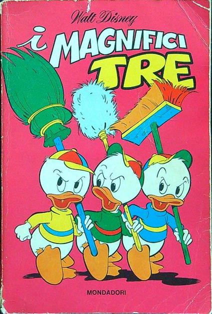 I magnifici tre - Walt Disney - copertina