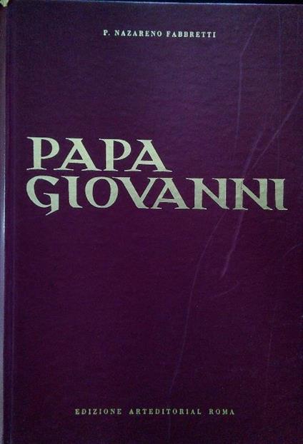 Papa Giovanni - Nazareno Fabbretti - copertina