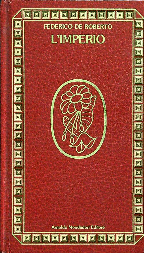 L' imperio - Federico De Roberto - copertina