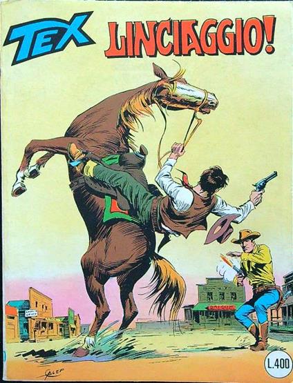 Linciaggio! - Tex - copertina