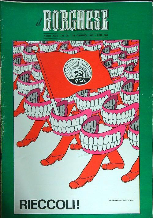 Il borghese n. 25/24 giugno 1973 - copertina