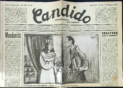 Candido 16 maggio 1948 - copertina
