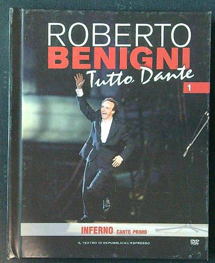 Tutto Dante 1. Inferno - libro + DVD - Roberto Benigni - copertina