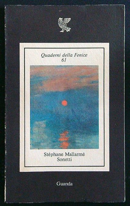Sonetti - Stéphane Mallarmé - copertina