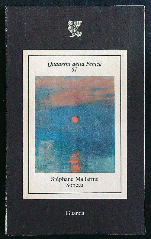 Sonetti - Stéphane Mallarmé - copertina