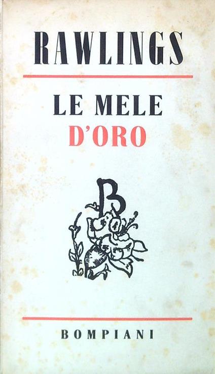 Le mele d'oro - Marjorie K. Rawlings - copertina