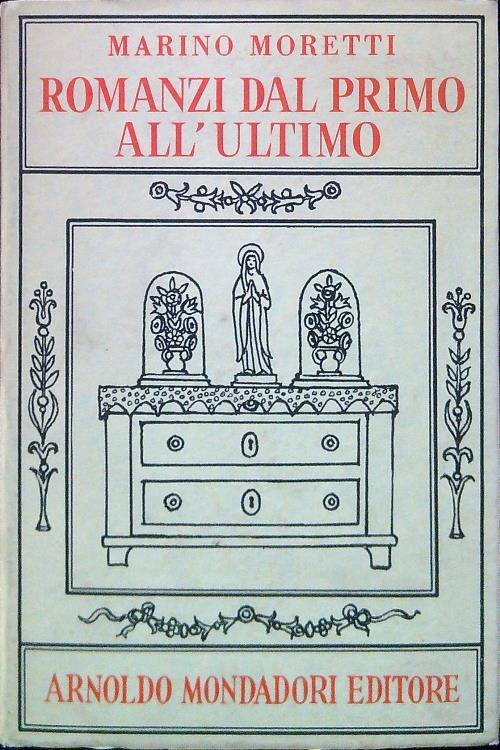 Romanzi dal primo all'ultimo