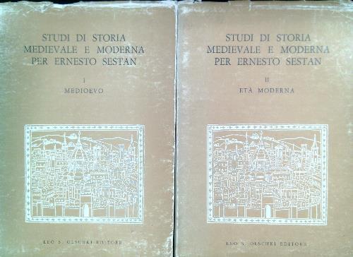 Studi di Storia medievale e moderna. 2 Volumi