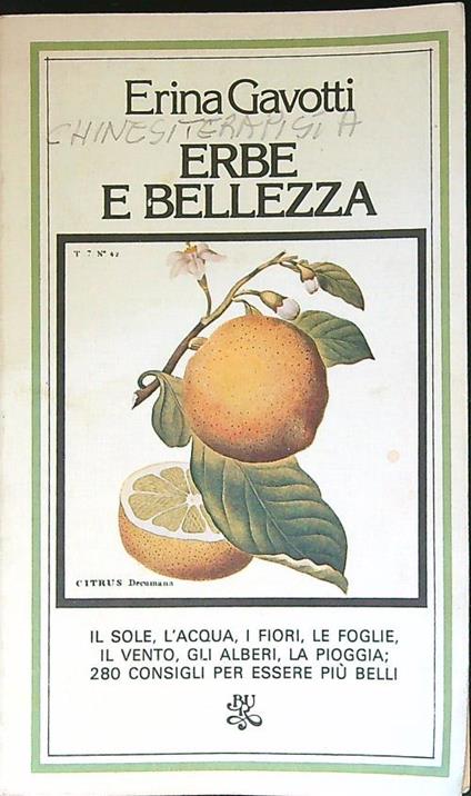 Erbe e bellezza - Erina Gavotti - copertina