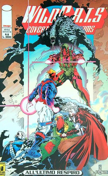 WildC.A.T.S n.8 - All'ultimo respiro - copertina