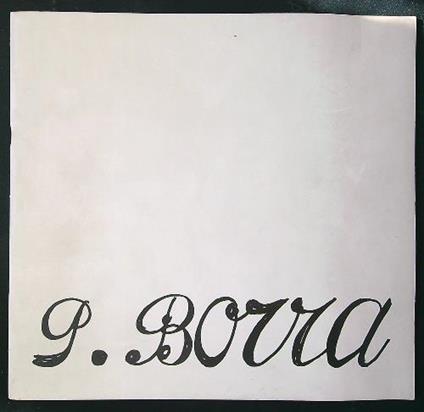P. Borra - copertina