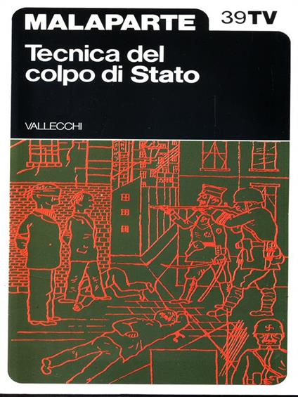 Tecnica del colpo di stato - Curzio Malaparte - copertina