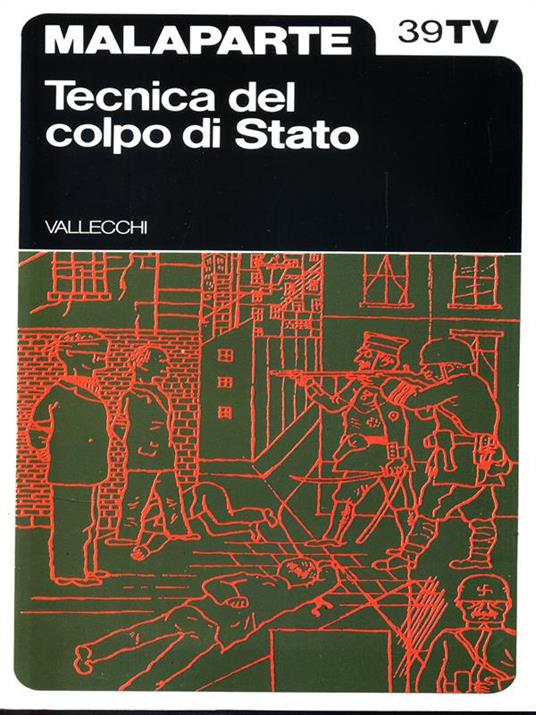 Tecnica del colpo di stato - Curzio Malaparte - copertina