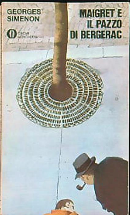 Maigret e il pazzo di Bergerac - Georges Simenon - copertina