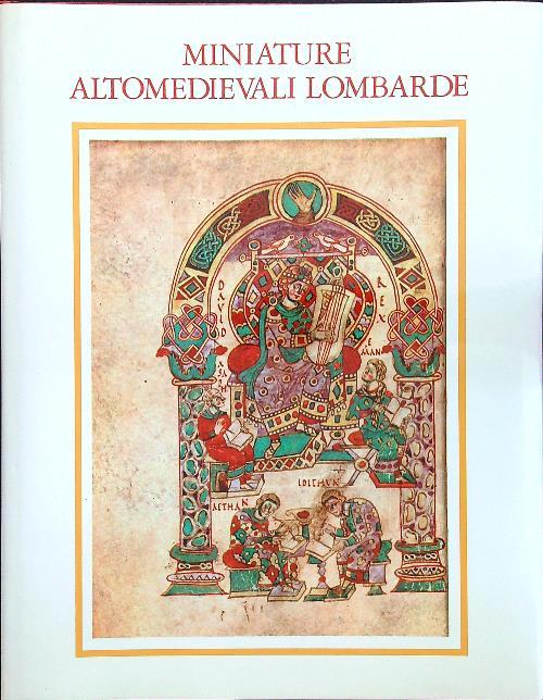 Miniature altomedievali lombarde - copertina