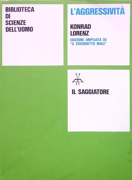 L' aggressività - Konrad Lorenz - copertina