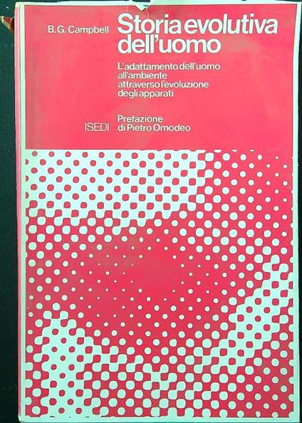 Storia evolutiva dell'uomo - B. G. Campbell - copertina