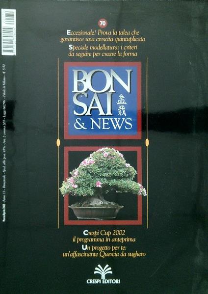 Bonsai & News 70, Marzo Aprile 2002 - copertina