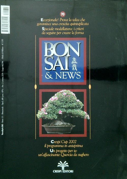 Bonsai & News 70, Marzo Aprile 2002 - copertina