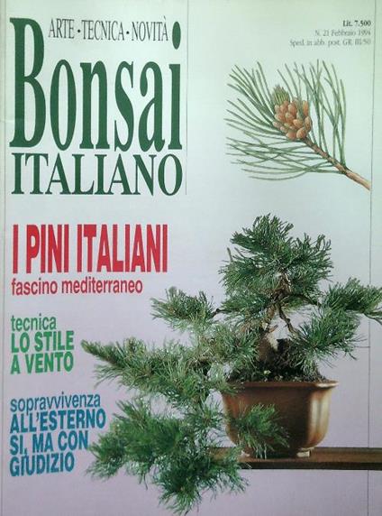 Bonsai italiano N. 21 Febbraio 1994 - copertina