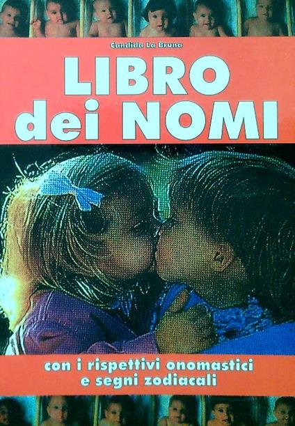 Libro dei nomi - Candida La Bruna - copertina