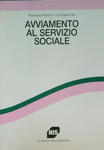 Avviamento al servizio sociale - Romano Masini - copertina