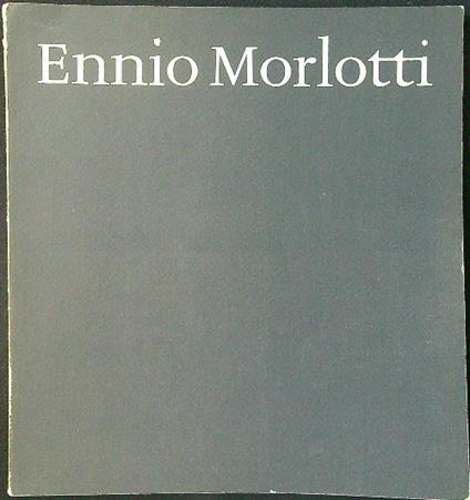 Ennio Morlotti - copertina
