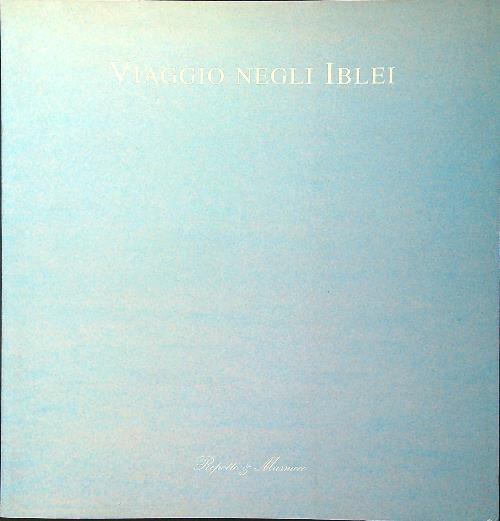 Viaggio negli Iblei - Vallora - copertina
