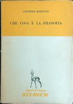 Che cosa è la filosofia