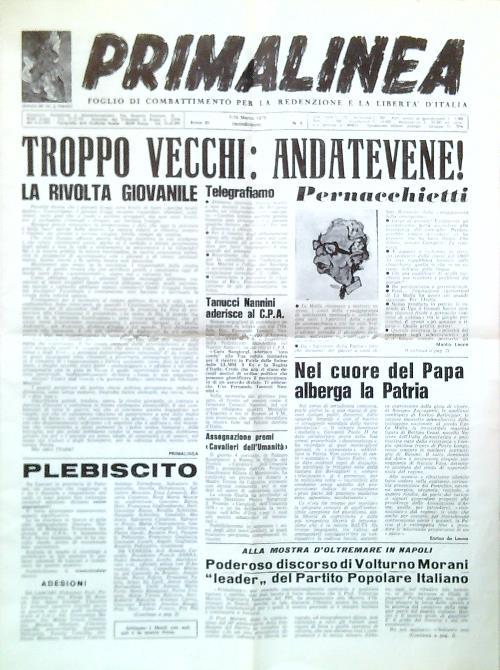 Primalinea - Anno XI, N. 5/1-15 Marzo 1979