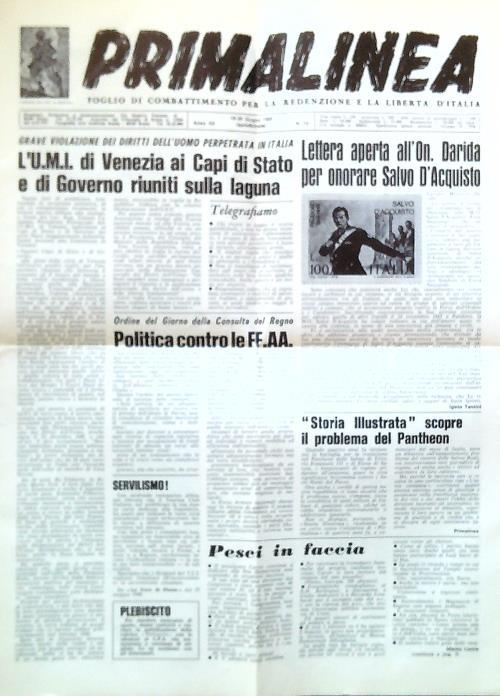 Primalinea - Anno XII, N. 12/16-30 Giugno 1980