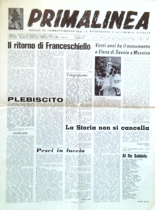 Primalinea - Anno XII, N. 13/1-15 Luglio 1980